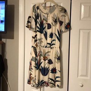 Tory Burch print silk dress